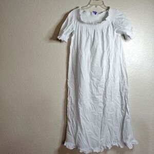 Hill house home snowflake print nap dress sz M